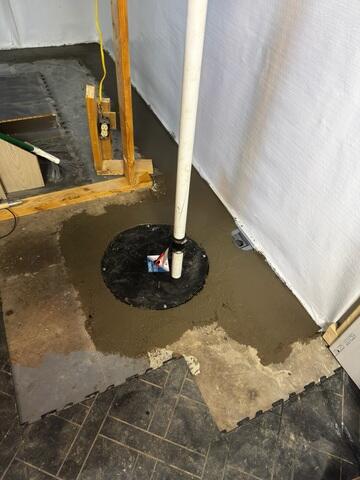 After: The homeowner was given peace of mind knowing their basement was properly waterproofed.