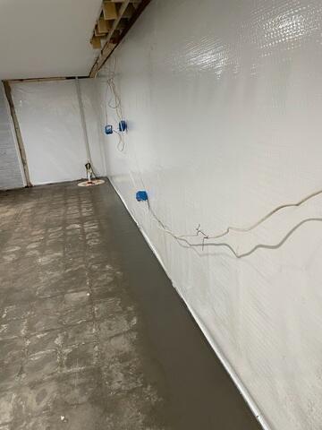 After the flooring has been restored