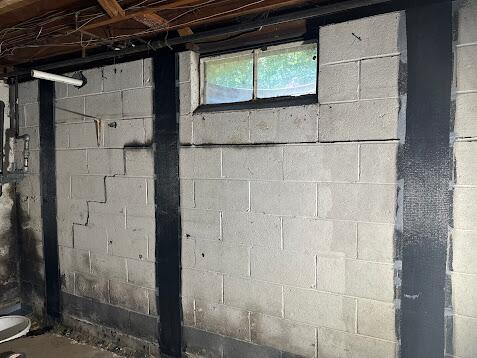 Structural reinforcement and waterproofing systems working together for long-term protection.