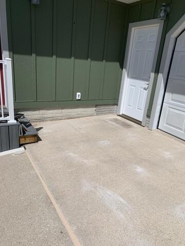 During: Our Foreman, Dylon, and his crew worked hard to secure all the products throughout the basement.