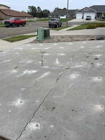 After: The homeowner was given peace of mind knowing their driveway was properly repaired.