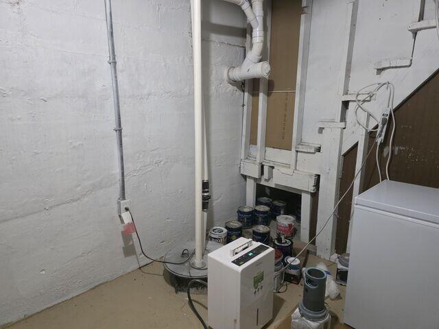 The area before our crew installed our waterproofing products