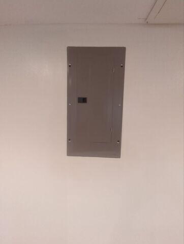 Drywall restored