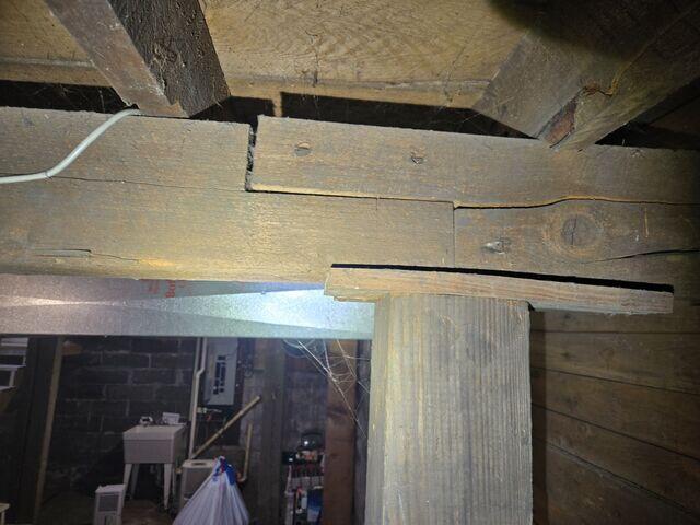 Pre-Install: Bowing Beams Show Signs of Failing