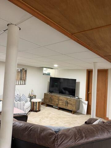 Another angle showcasing the clean, finished ceiling design.