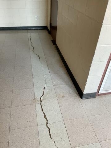 Interior Floor Cracks