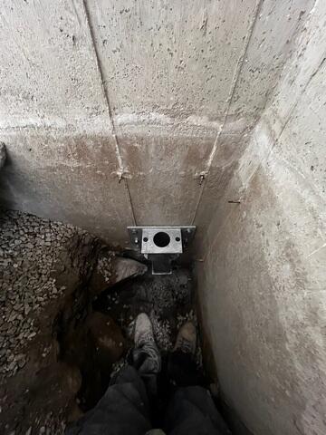Push Piers Driven into Soil
