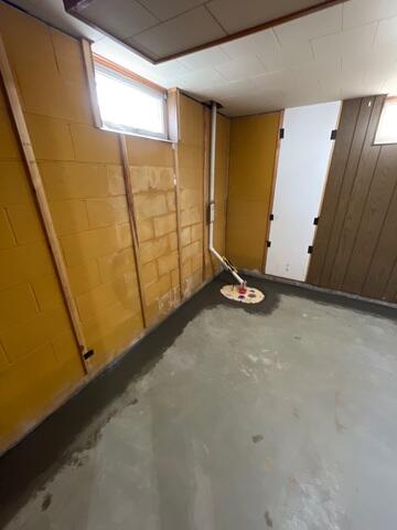 After all of our systems have been installed, the flooring is restored
