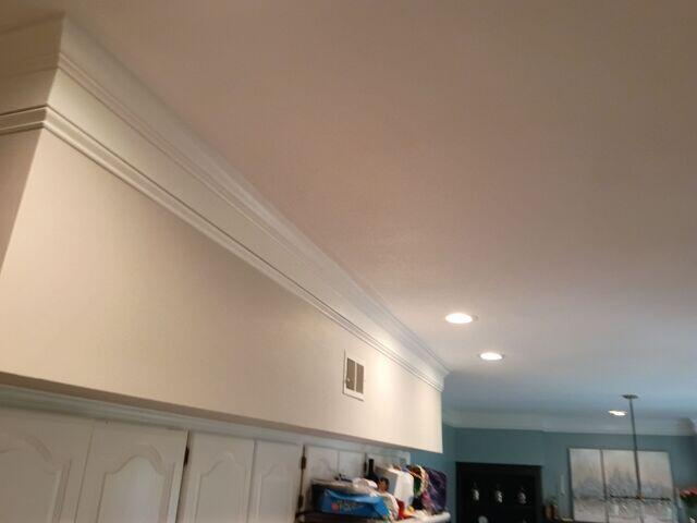The ceiling is good as new!