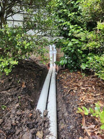 Exterior drainage