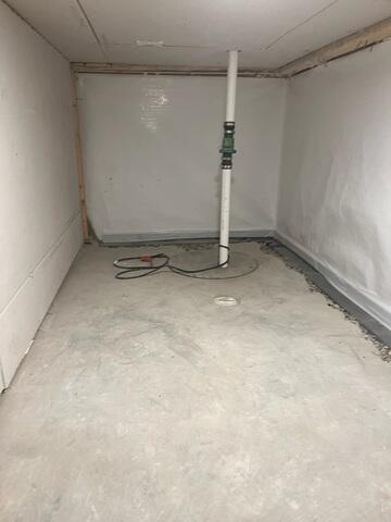 During: Our Foreman, Kingsley, and his crew worked hard to secure all the products in the home.