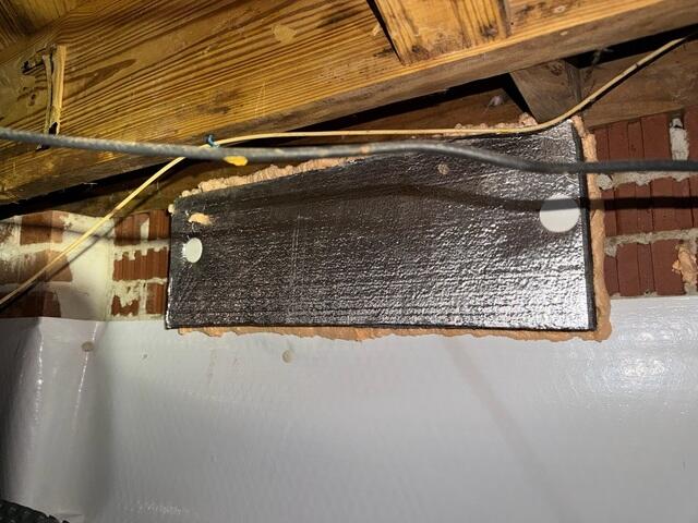 Every single vent of this crawl space was sealed, foamed and secure to the foundation wall.