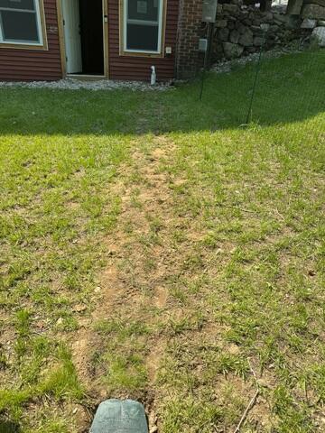 LawnScape Outlet: Allows discharged water to exit away from the foundation in a controlled location.