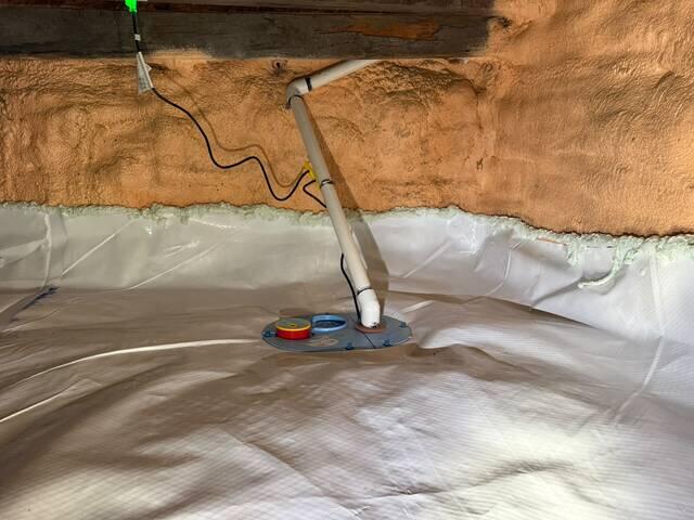 A cleaner, sealed, and structurally supported crawl space built for long-term moisture protection