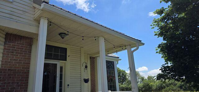 Downspout front
