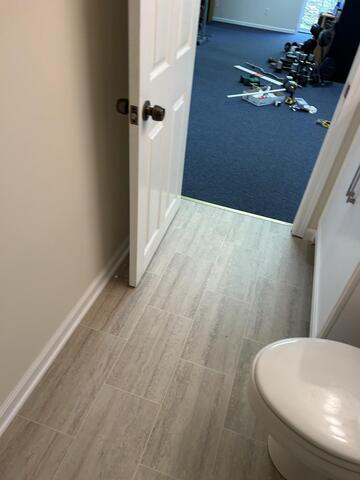 Water damage remediation and reconstruction to pre-loss condition in Loganville, Georgia.