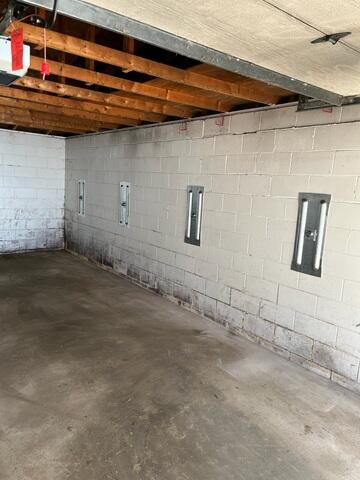 The anchors are tightened and secured to the foundation