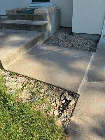 After our crew lifted and leveled with PolyLevel and repaired the cracks and sealed the joints with NexusPro