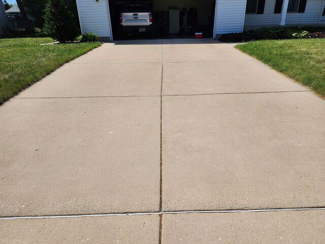 before driveway