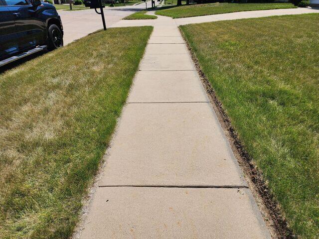 before sidewalk