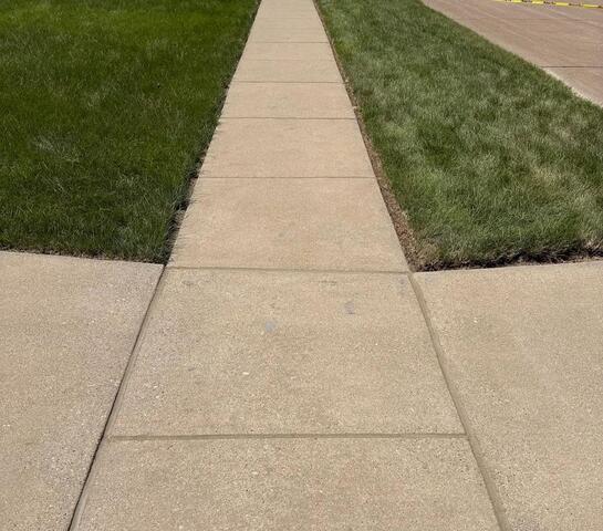 after sidewalk