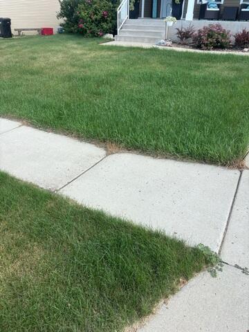 During: Our Foreman, Charlie, and his crew traveled to the home to begin the thorough inspection of the concrete.