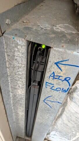 The Breathe EZ Air Cleaner is installed into the regular filter slot.