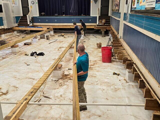 Comprehensive structural restoration ensuring safety, structural integrity, and zero academic disruption. Flooring, joist, and girder replaced executed across two phases, each addressing a different section of the building.