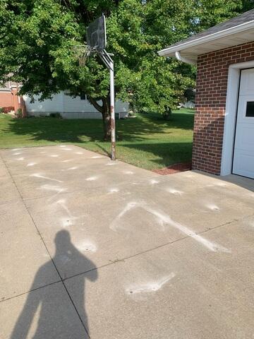After: The homeowner was given peace of mind knowing their concrete was properly repaired.