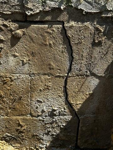 Foundation damage.
