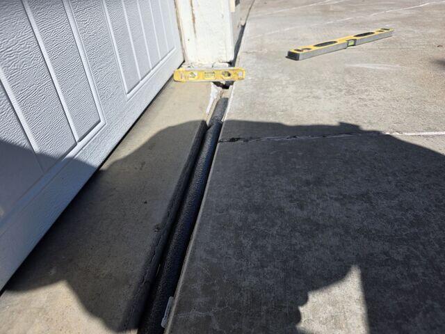 Another angle where the slabs were lifted with PolyLevel