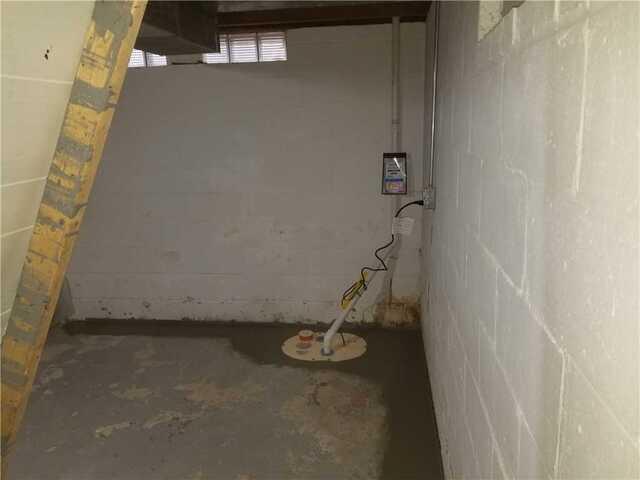 After: The homeowner was given peace of mind knowing the basement was properly waterproofed.