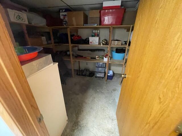 Before: Our Design Specialist, Ryan, recommended waterproofing the leaky east wall.