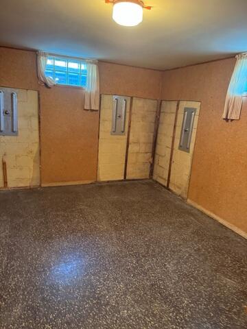 The GeoLocks installed in another room to secure the foundation