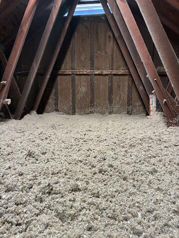 ...and added TruSoft blown-in cellulose insulation!