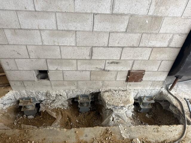 Push Piers Capped