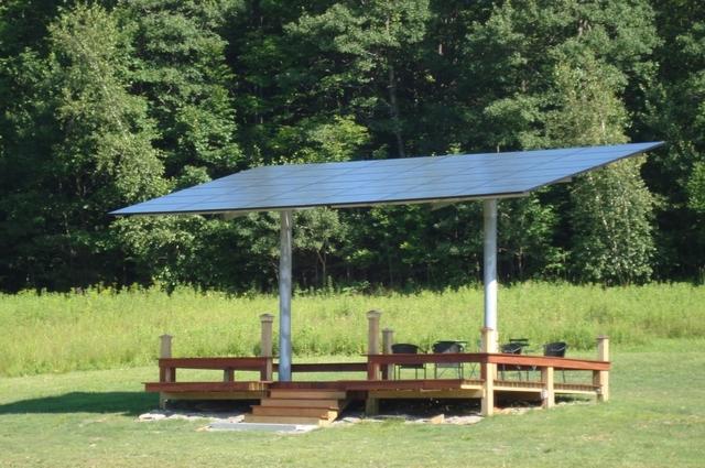 A look at this 36-panel solar electric system Halco installed in Brooktondale, New York.