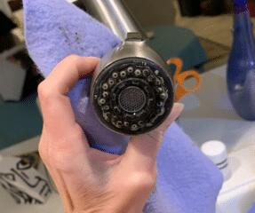 Black Stains on fixtures, Wrightstown WI