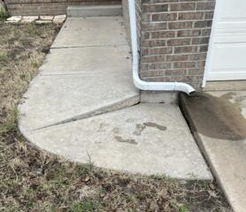 Sidewalk Fixed and Leveled in Goddard, KS