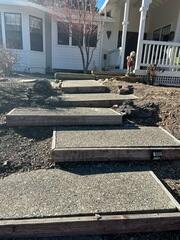 Restoring Front Steps in Lafayette, CA