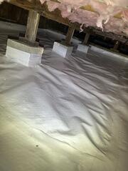 After image showing CleanSpace with pier wraps.