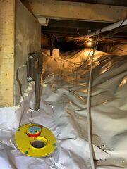 Crawl Space Encapsulation in Sainte-Elizabeth-De-Warwick, Quebec