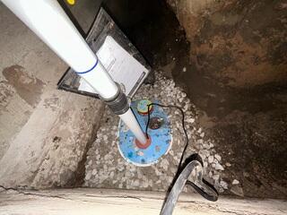 Sump pump.