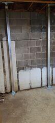 Bowing Wall Braced in Grantville with PowerBrace System