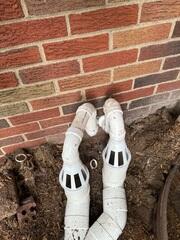 To prevent flooding during freezing temperatures, we added our IceGuard Discharge Line. This specialized attachment allows water to escape if the exterior discharge line becomes frozen or blocked.