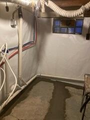 After: The homeowner was given peace of mind knowing their basement was properly repaired.