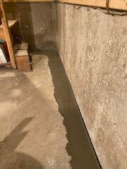 WaterGuard interior basement drain