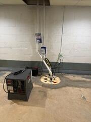 This photo shows our TripleSafe sump pump and our SaniDry Sedona dehumidifier.