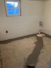 After: The homeowner was delighted to know their basement was properly waterproofed.