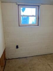 Before: Dylan, one of our Design Specialists, recommended waterproofing the entire basement.